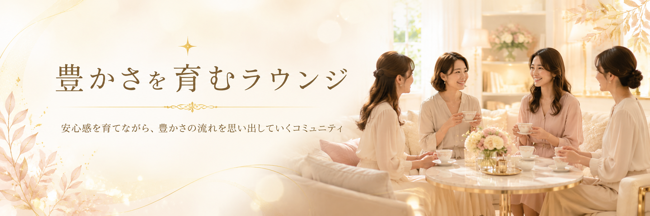 豊かさを育むラウンジ ヘッダー画像